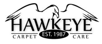 Hawkeye Carpet Care logo