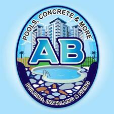 AB POOLS, CONCRETE, AND MORE LLC logo