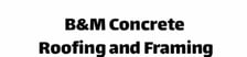 Logo for B&M CONTRACTING