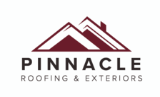 Logo for pinnacle roofing and exteriors