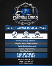 Logo for CV Garage Door Pros LLC