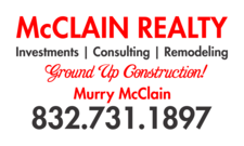 Logo for MCCLAIN REALTY LLC