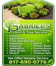 Gabriels Lawn & Tree Service logo