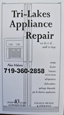Avatar for Tri-Lakes Appliance Repair