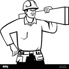 O BOY Construction. logo