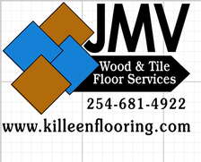 Logo for JMV Wood & Tile Service
