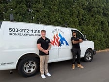 Logo for IronPeak HVAC LLC