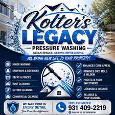 Avatar for Kolter's Legacy Pressure Washing
