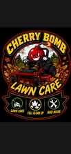 Cherry Bomb Lawn Care logo