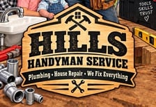 Logo for Hills handyman service