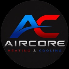 Logo for AirCore Heating and Cooling
