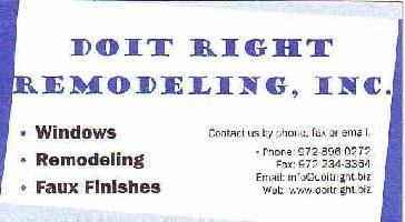 DoIt Right Remodeling, Inc. logo