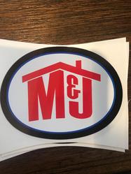 M and J Home Improvement logo