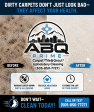 Logo for Abq Prime Carpet Cleaners