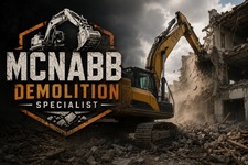 Logo for Mcnabb Demolition Specialist