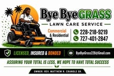 Avatar for Bye Bye Grass Lawn Care Service
