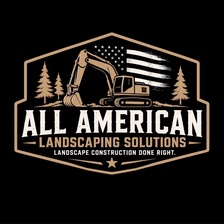 Logo for All American landscape solutions