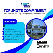Logo for Top Shot Exterior Cleaning LLC