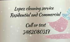 Logo for Lopez Cleaning Service