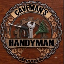 Logo for Caveman's handyman service