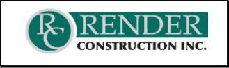 Render Construction, Inc. logo