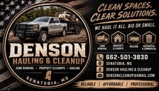 Avatar for Denson hauling & clean up