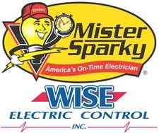 Logo for Mister Sparky by Wise Electric Control, Inc.