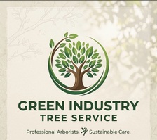 Logo for Green industry tree service