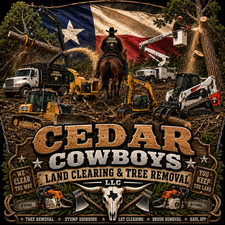 Cedar Cowboys Land Clearing & Tree Removal logo