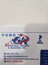 Avatar for A1 Drywall Repairs & Remodel Inc
