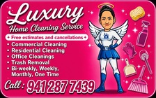 Logo for Luxury Home cleaning services