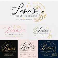 Lesias cleaning service logo