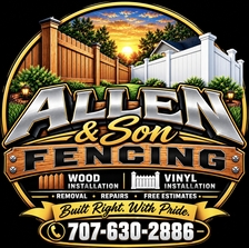 Logo for Allen & Son Fencing