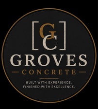 Logo for GROVES CONCRETE, LLC