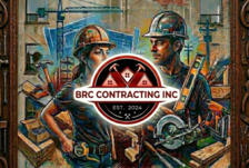 Logo for BRC Contracting and Construction