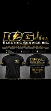 Logo for ICG ELECTRIC SERVICE INC.