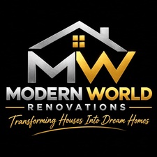 Logo for Modern World Renovations