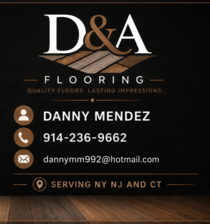 Logo for D & A Flooring