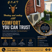 Logo for G.O.A.T heating and cooling