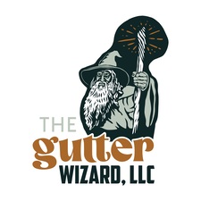 Logo for The Gutter Wizard, LLC