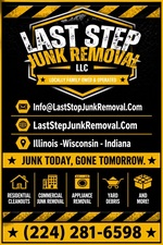 Last step junk removal logo