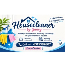Logo for House Cleaning by Yancy