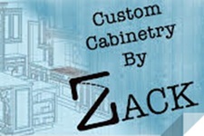 Logo for Custom Cabinetry by Zack