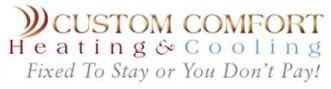 Custom Comfort Heating & Cooling logo