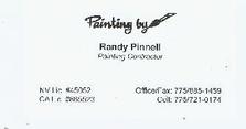 Logo for Painting by Randy Pinnell