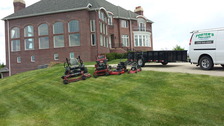 Foster's Pro-Lawn and Snow Removal logo