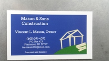 Avatar for Mason and Sons Construction