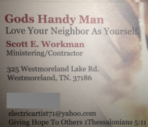 God's Handyman logo