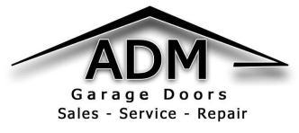 ADM Garage Doors logo