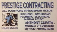 Logo for Prestige Contracting